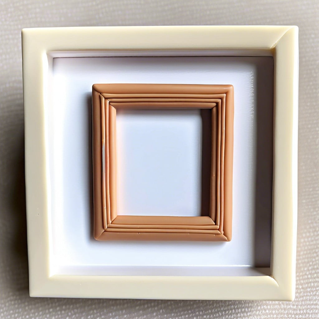 mini clay picture frames