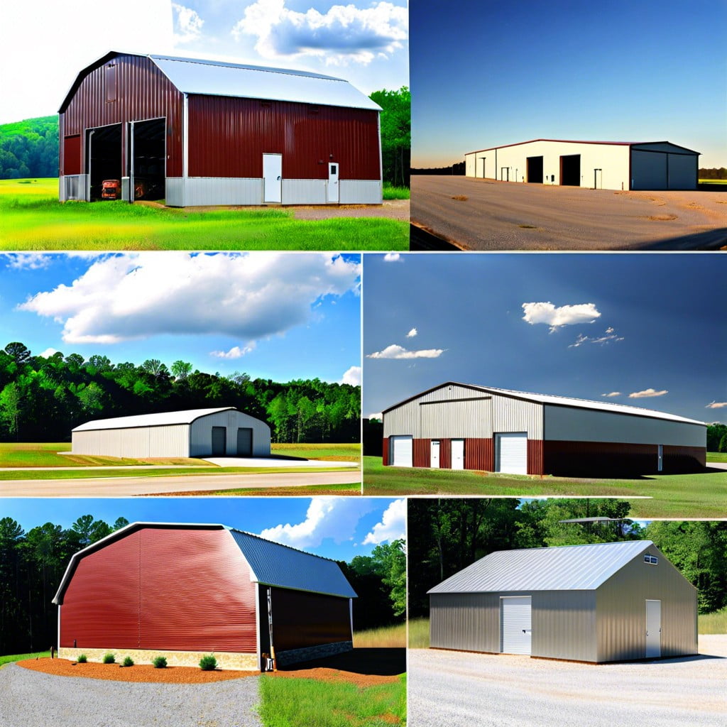 the types of metal buildings available in north carolina