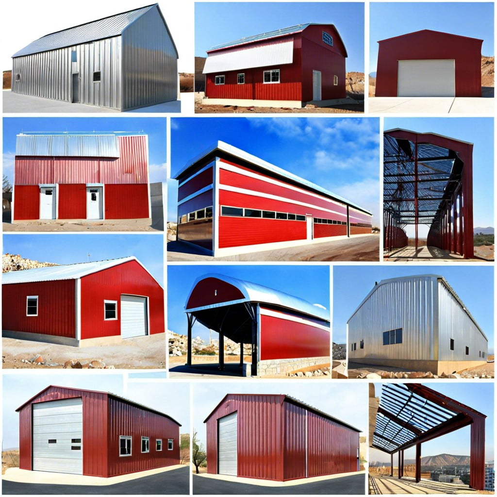 types of athens steel buildings