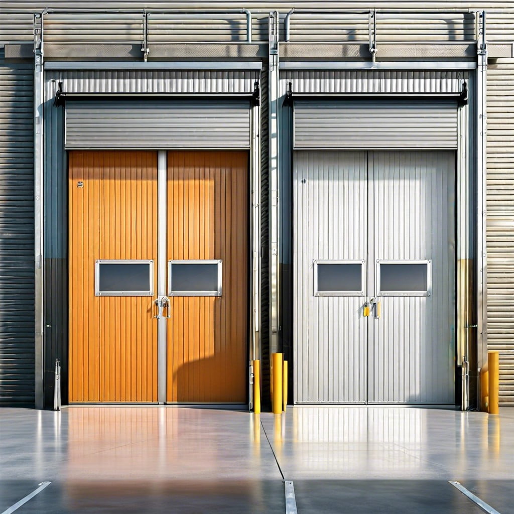 types of roll up doors