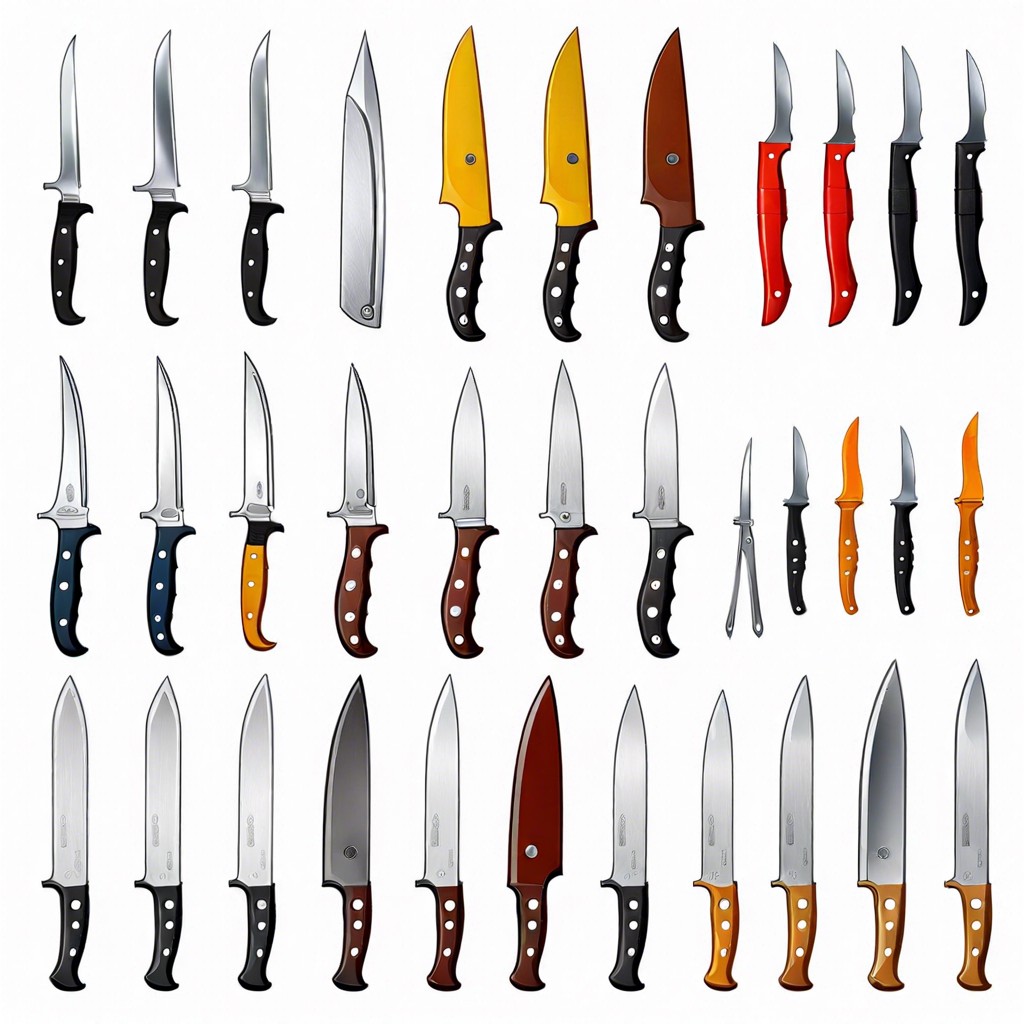 different types of polymer knives