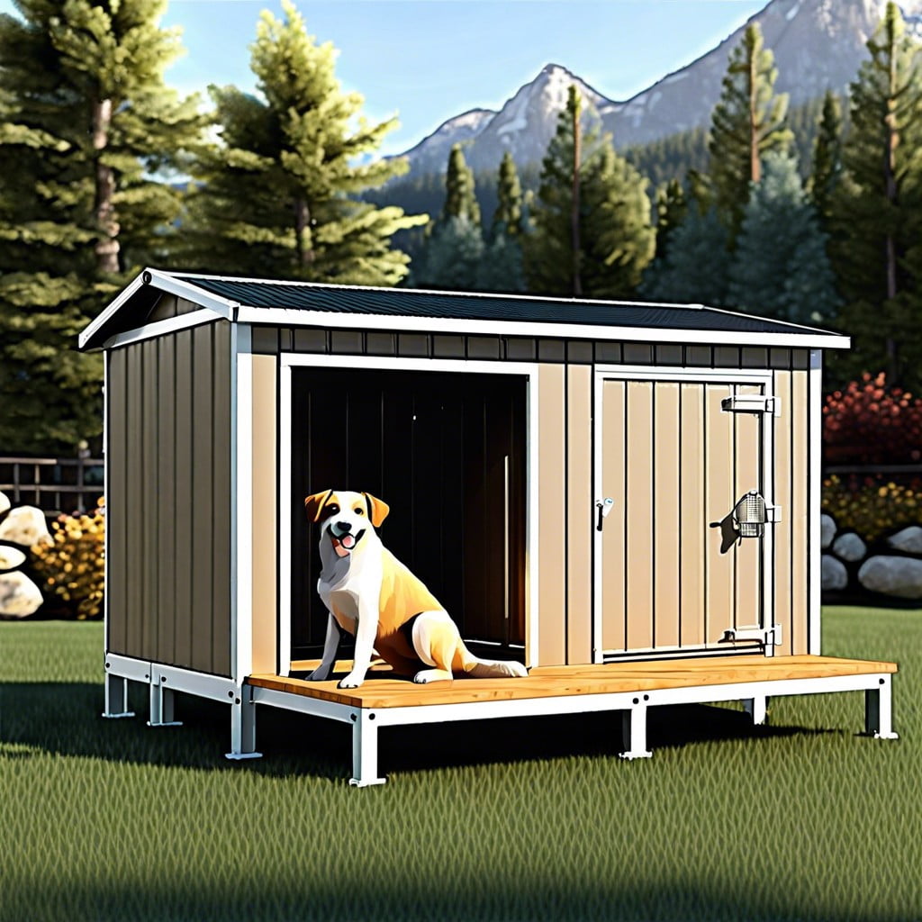 why choose a pre built dog kennel building