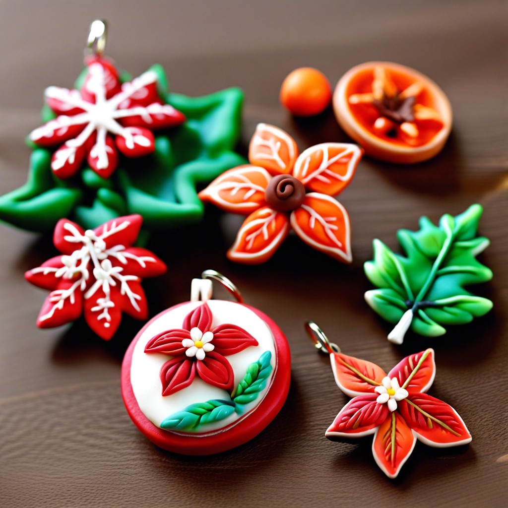 diy seasonal decorations with polymer clay