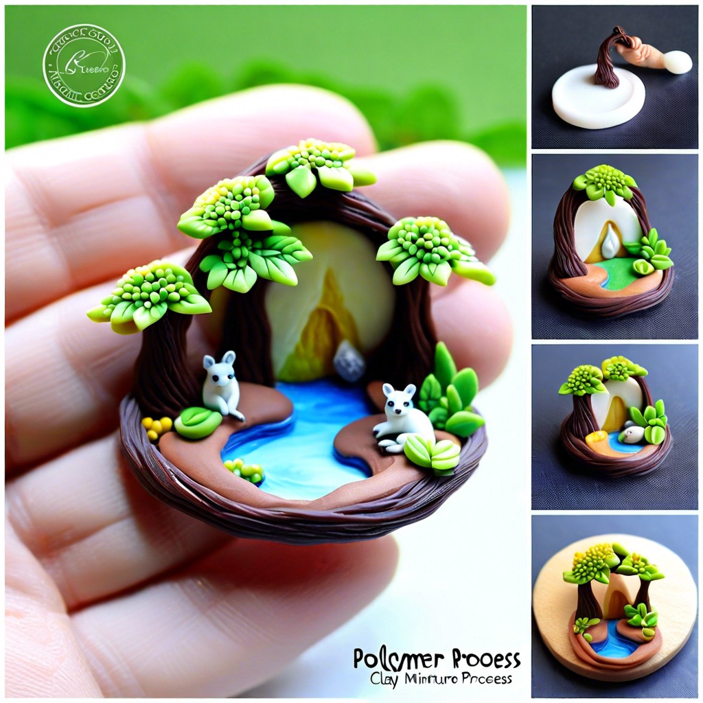 Polymer Clay Miniatures: Craft Tiny Treasures with Your Hands