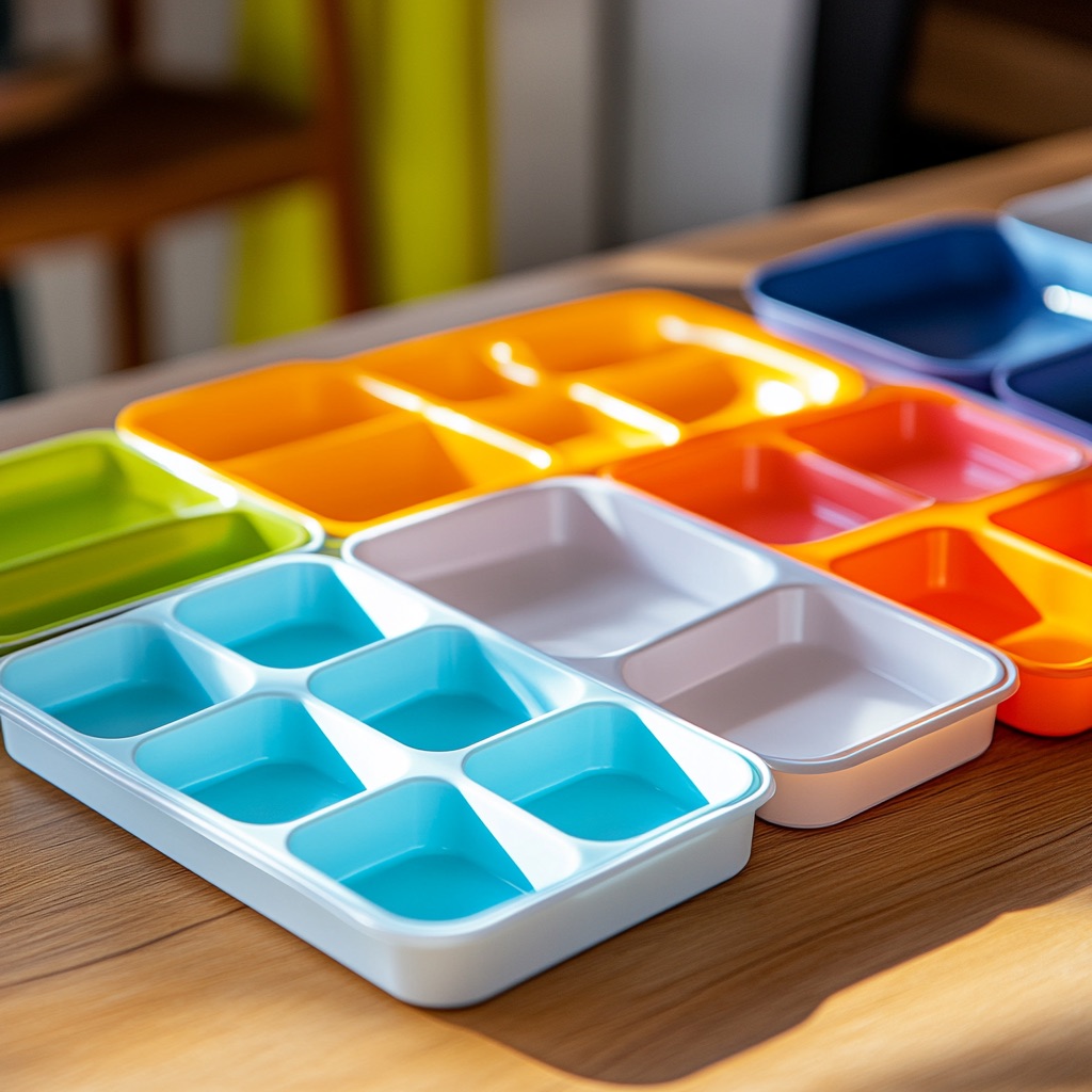 plastic trays