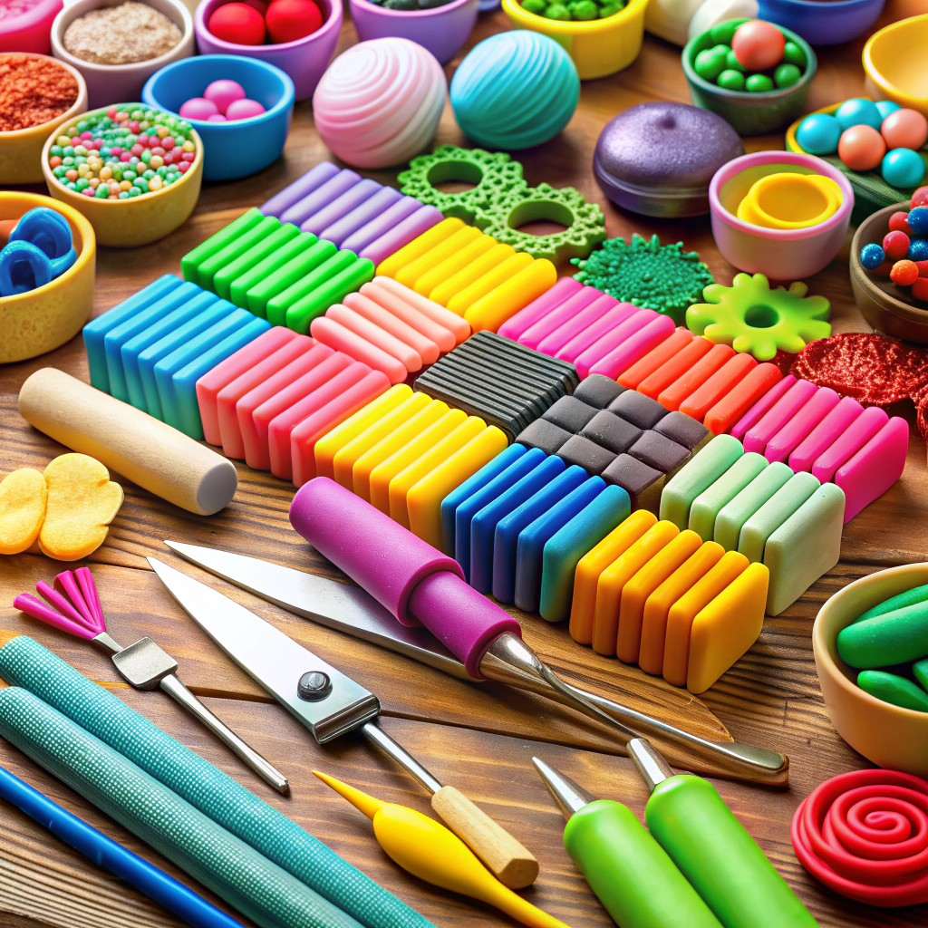 choosing the right polymer clay and tools